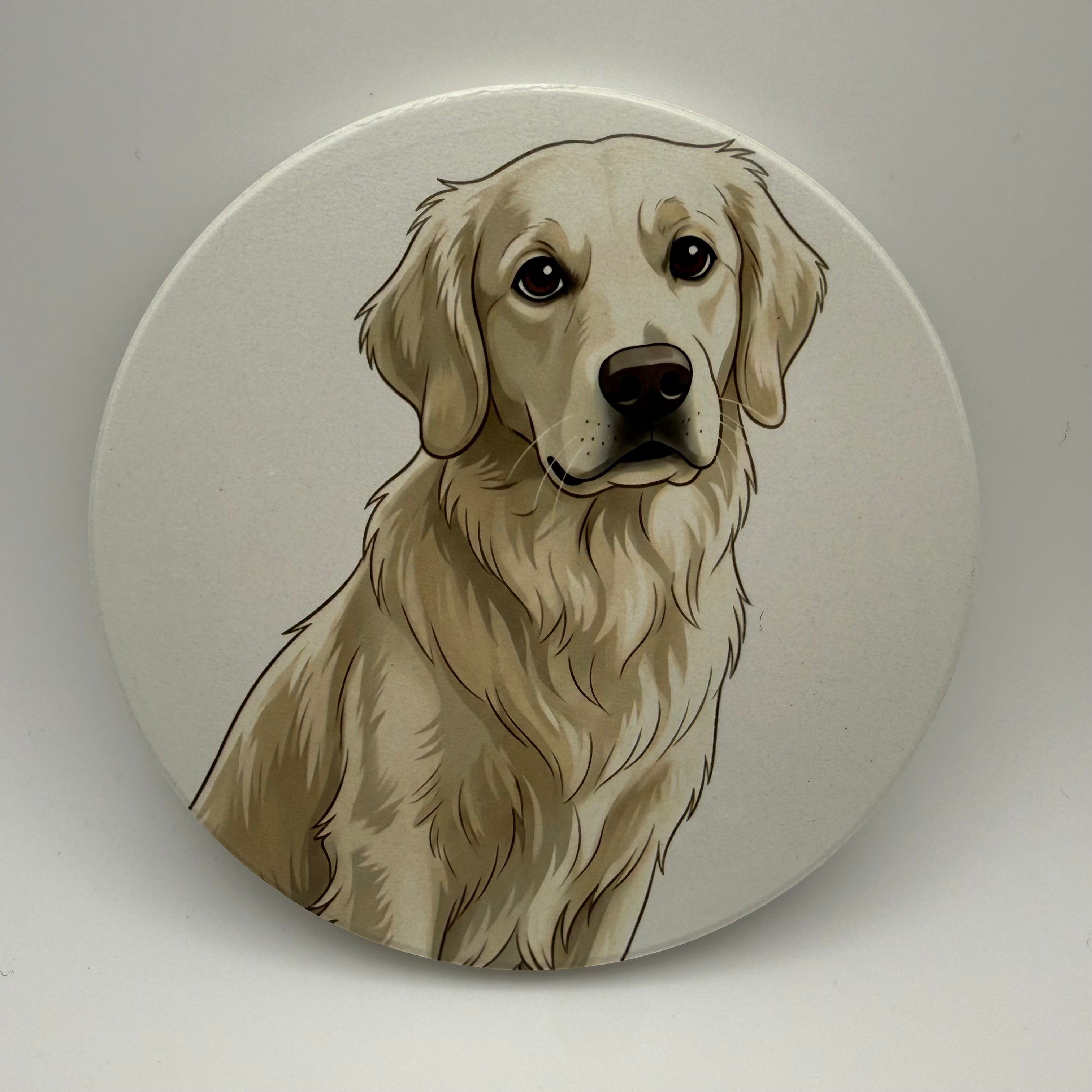 Golden Retriever (White)