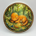 Orange Salamander (Sleeping)