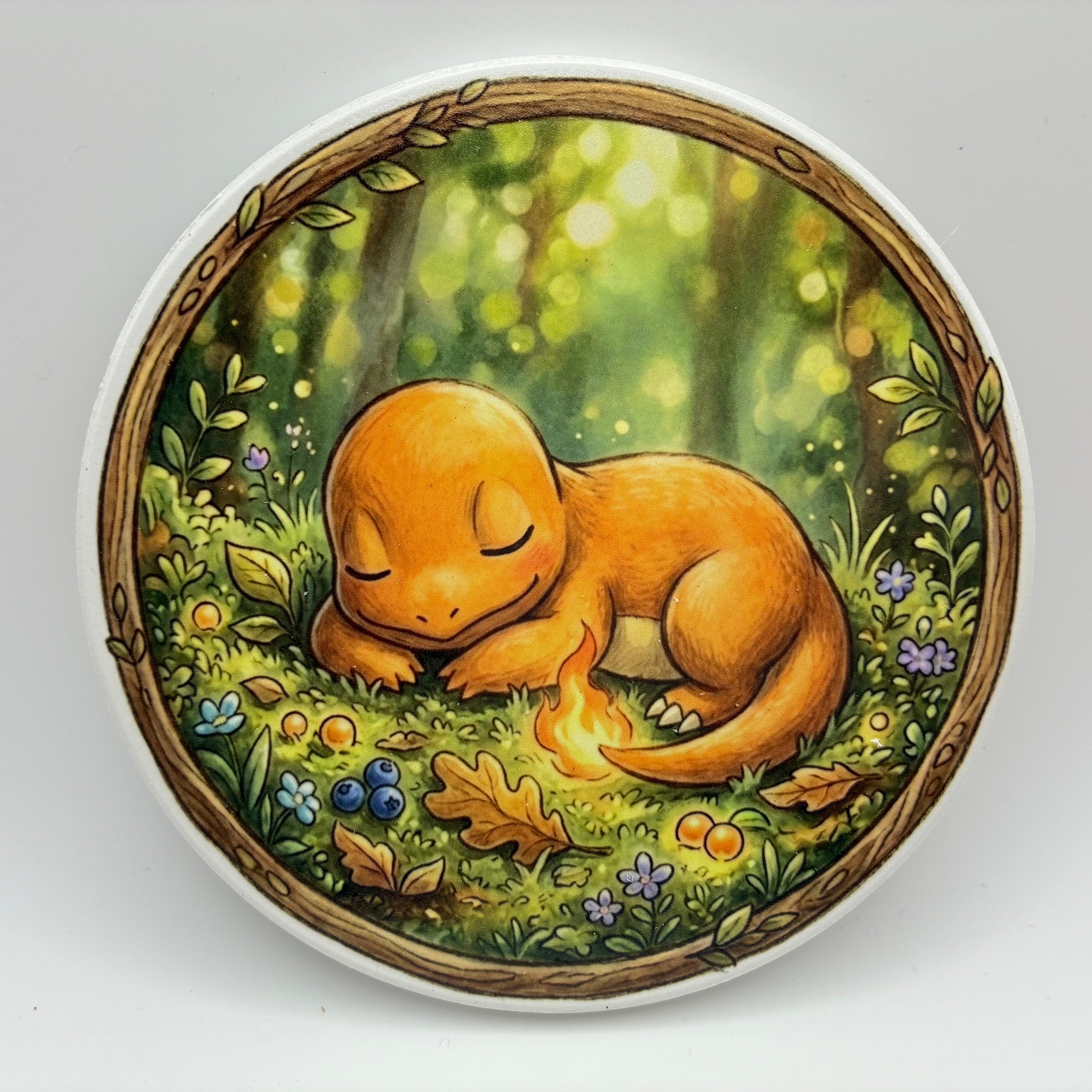 Orange Salamander (Sleeping)